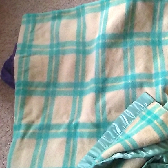 ⚜️ THROW-Abstract HEARTS REVERSIBLE COZY & SOFT EUC - Picture 12 of 16